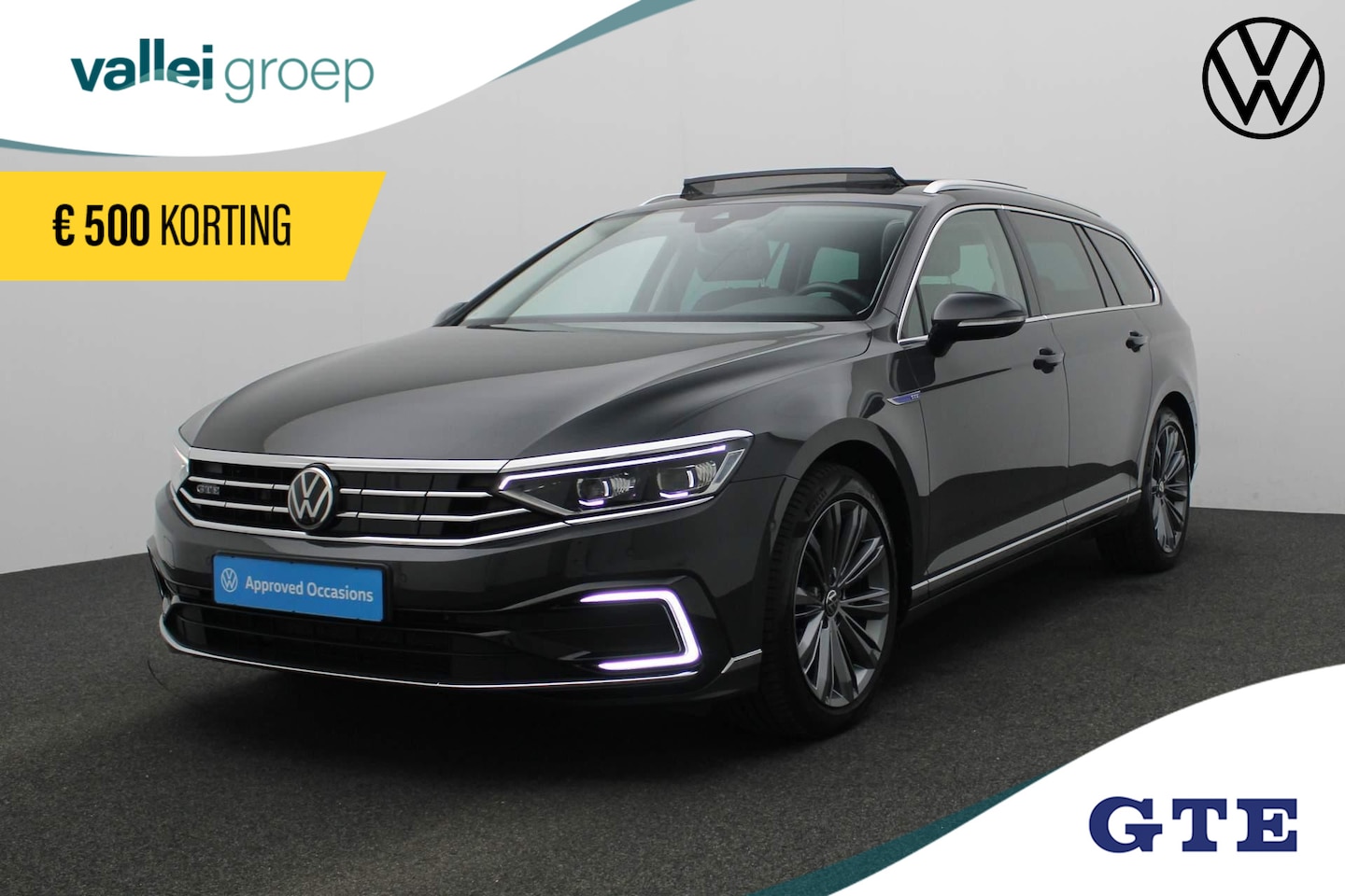 Volkswagen Passat Variant - 1.4 TSI 218PK DSG PHEV GTE Business | Pano | IQ Light | Keyless | 360 camera | 18 inch | N - AutoWereld.nl