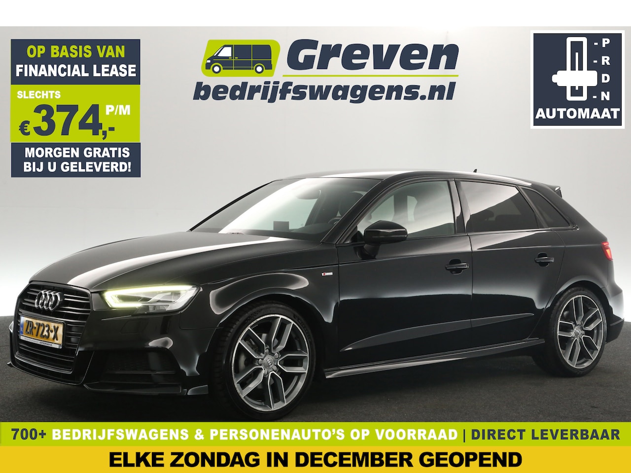 Audi A3 Sportback - 35 TFSI S-Line 150PK Automaat LED Carplay Clima Cruise Navi Virtual PDC 18"LMV - AutoWereld.nl