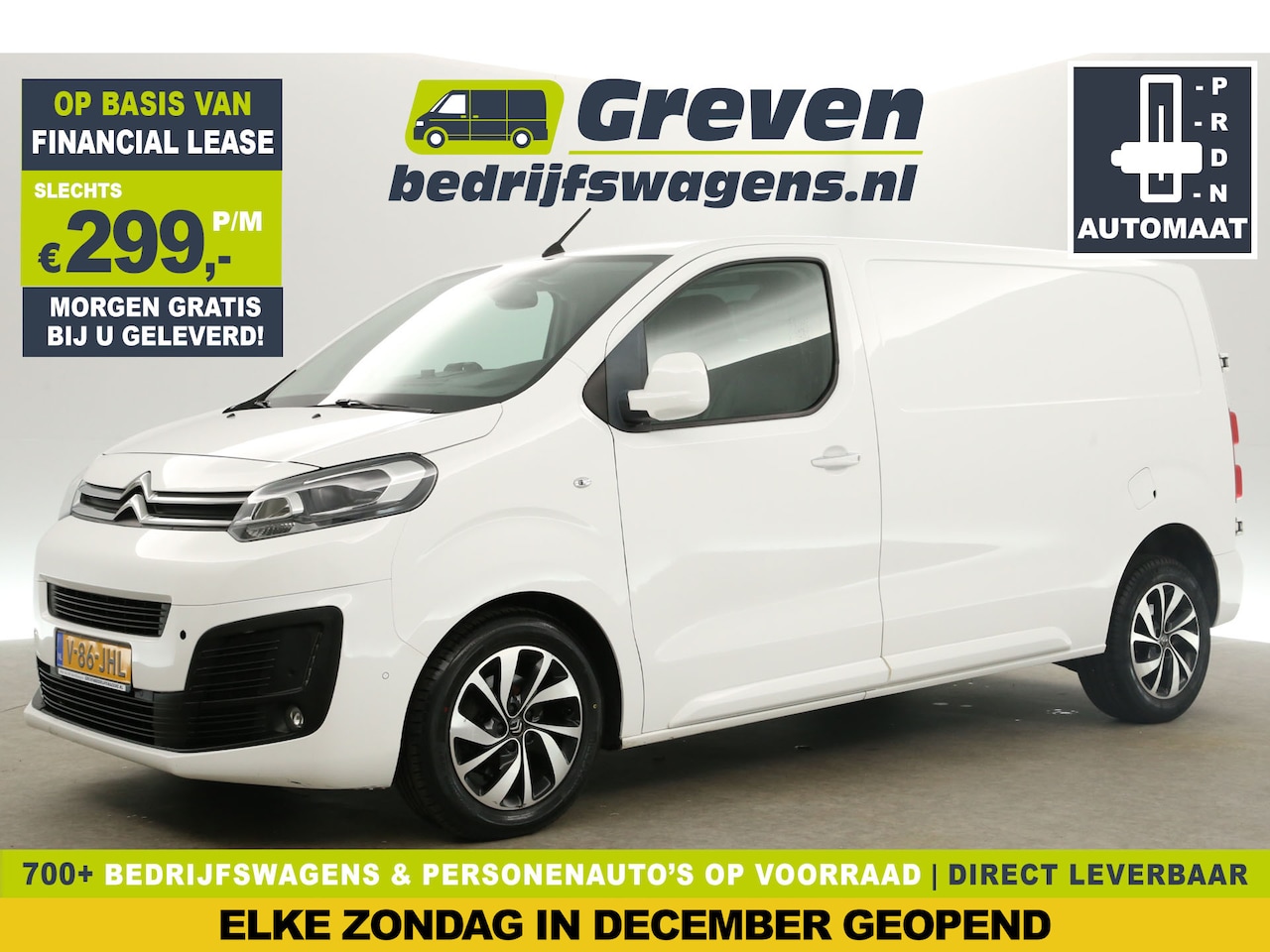 Citroën Jumpy - 2.0 BlueHDI 177PK L2H1 Automaat Airco 360Camera Cruise Carplay PDC Stoelverwarming LED 17" - AutoWereld.nl