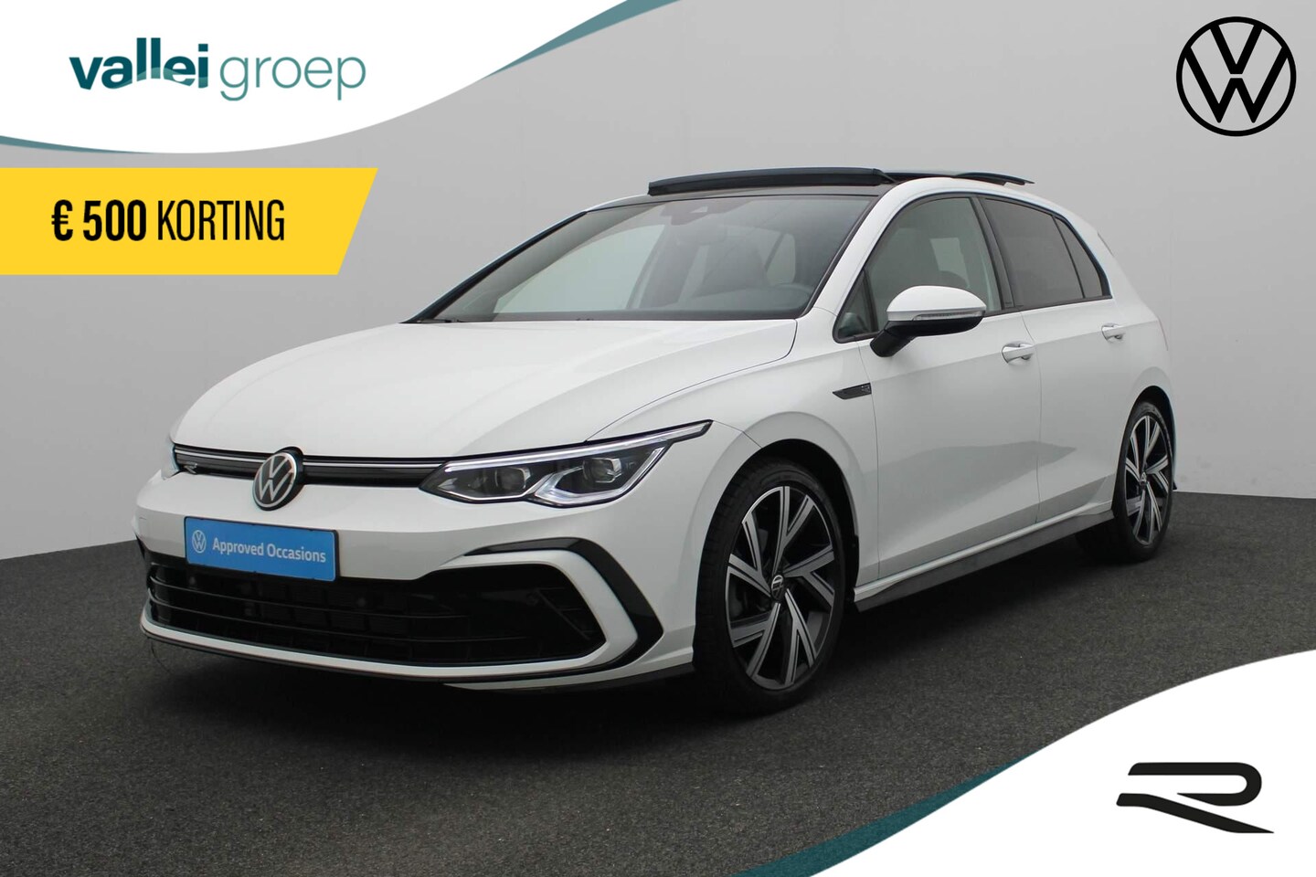 Volkswagen Golf - 1.5 eTSI 150PK DSG R-Line | Pano | Harman/Kardon | IQ Light | Navi | ACC | 18 inch | Apple - AutoWereld.nl