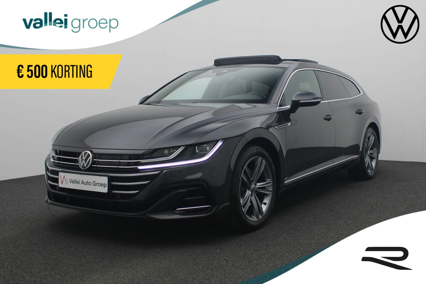 Volkswagen Arteon Shooting Brake - 1.4 TSI 218PK DSG eHybrid R-Line Business+ | Pano | Leer | Navi Discover Pro | Camera | Ad - AutoWereld.nl