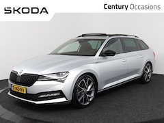 Skoda Superb Combi - 1.5 TSI 150Pk Automaat Sportline Business Panodak + Elec. klep + ACC + Zwart optiek + Elec