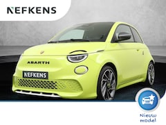 Abarth 500e - EV 42 kWh Turismo 154pk Automaat | Navigatie | Licht Metalen Velgen 18"| Lederen/Alcantara