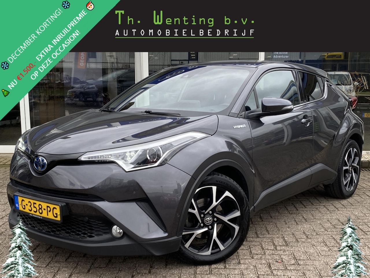 Toyota C-HR - 1.8 Hybrid Business Intro | Adaptieve Cruise Control | Stoelverwarming voor | Achteruitrij - AutoWereld.nl