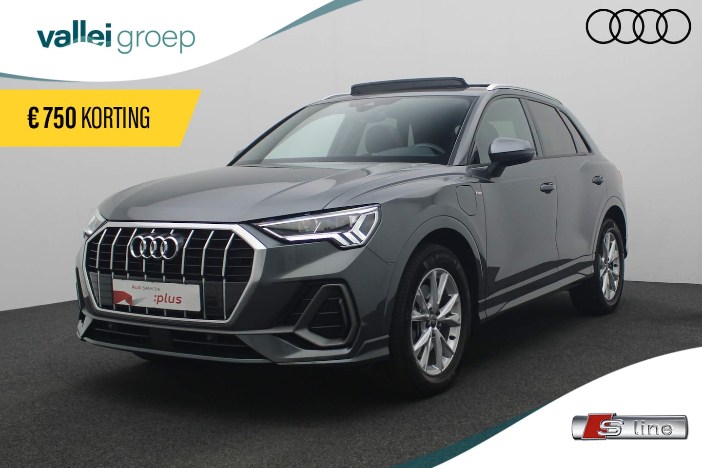 Audi Q3 - 45 TFSI e 245PK S-tronic S edition | Pano | Navi | Full LED | Parkeersensoren voor/achter - AutoWereld.nl