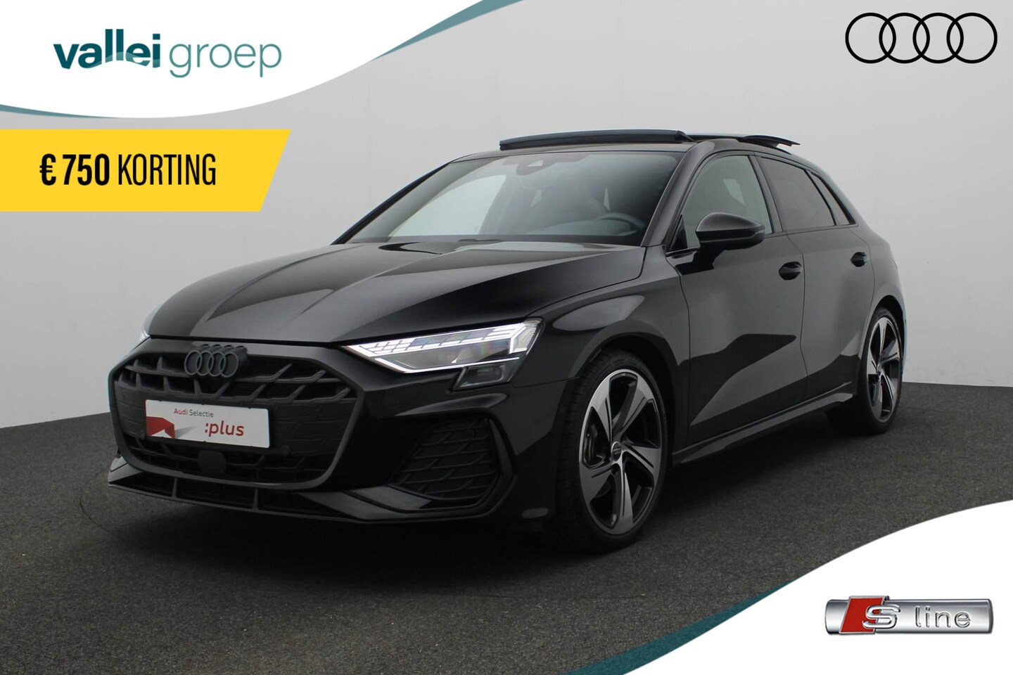 Audi A3 Sportback - 35 TFSI 150PK S-tronic S edition / S-Line | Pano | Leer | SONOS | Keyless | Matrix LED | C - AutoWereld.nl