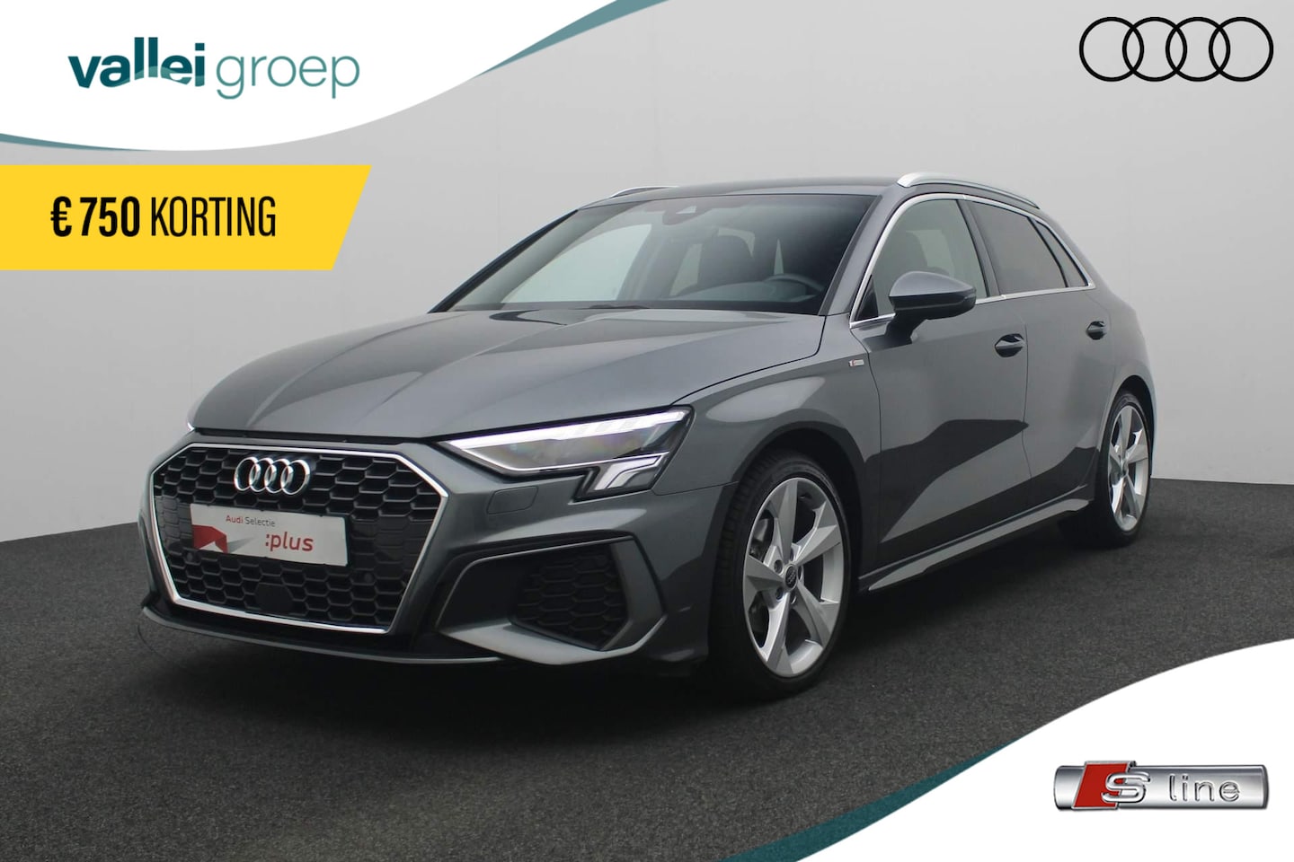 Audi A3 Sportback - 35 TFSI 150PK S-tronic Advanced edition | S-Line ext. | Navi | Stoelverwarming | Parkeerse - AutoWereld.nl