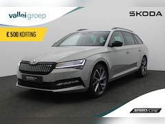 Skoda Superb Combi - 1.4 TSI 218PK DSG iV Sportline Business | Trekhaak | Matrix LED | Geheugenstoelen | Leder/