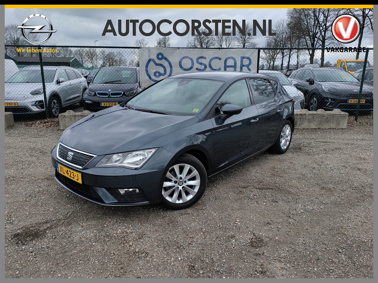 Seat Leon - T115PK Apple Carplay Android Auto Leder+stoelverwarming Navi Pdc Ecc Mirrorlink Lmv DAB+ F - AutoWereld.nl