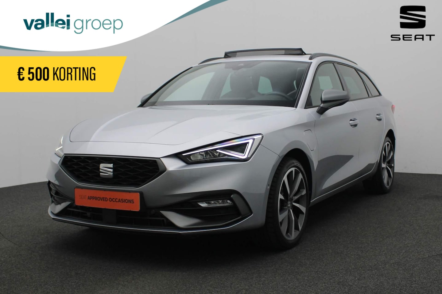 Seat Leon Sportstourer - 1.4 TSI 204PK DSG eHybrid PHEV FR | Pano | Navi | Keyless | Camera | ACC | Leder/alcantara - AutoWereld.nl