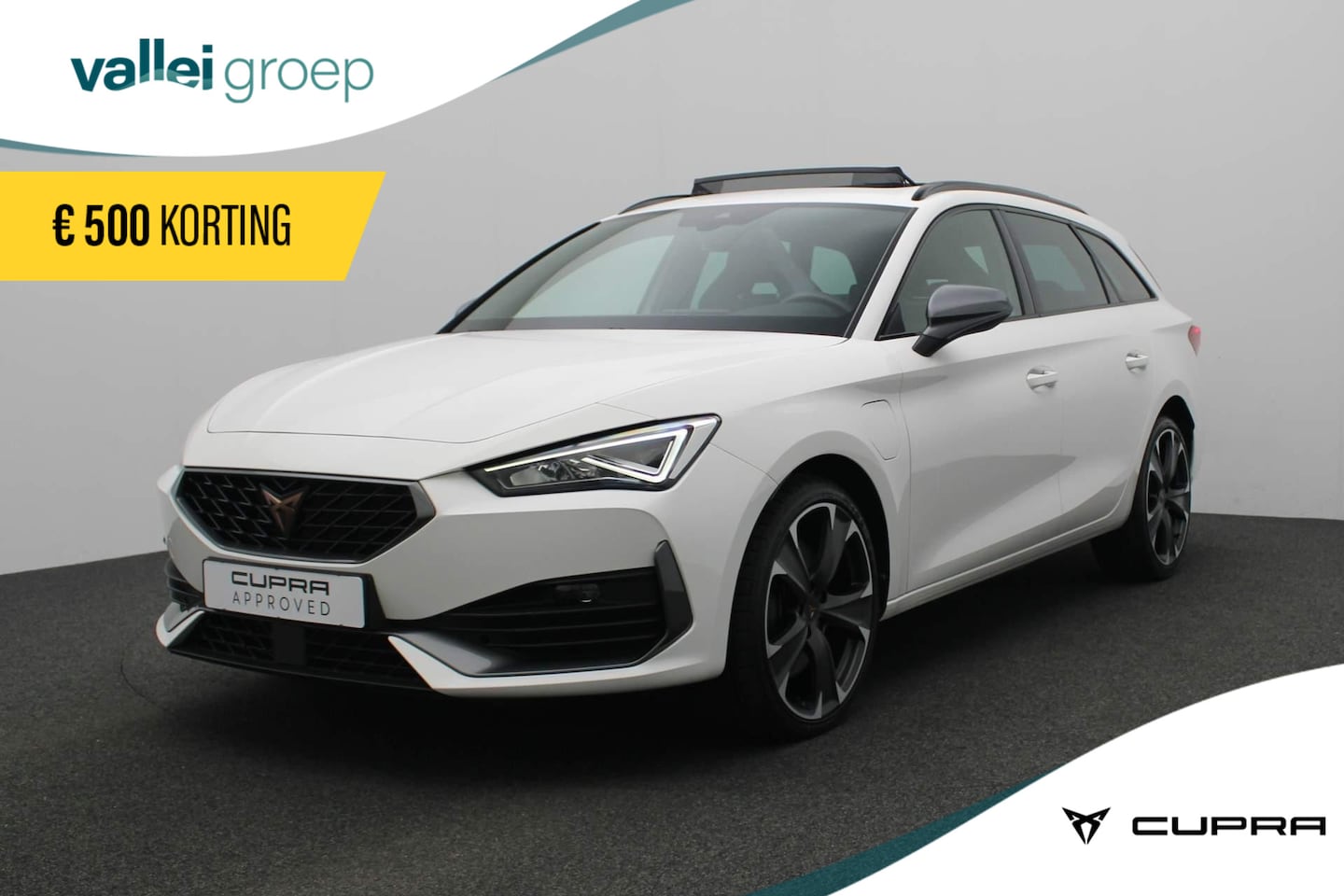 CUPRA Leon Sportstourer - 1.4 245PK DSG e-Hybrid VZ Business | Pano | Adaptief onderstel | Keyless | 19 inch | Navi - AutoWereld.nl