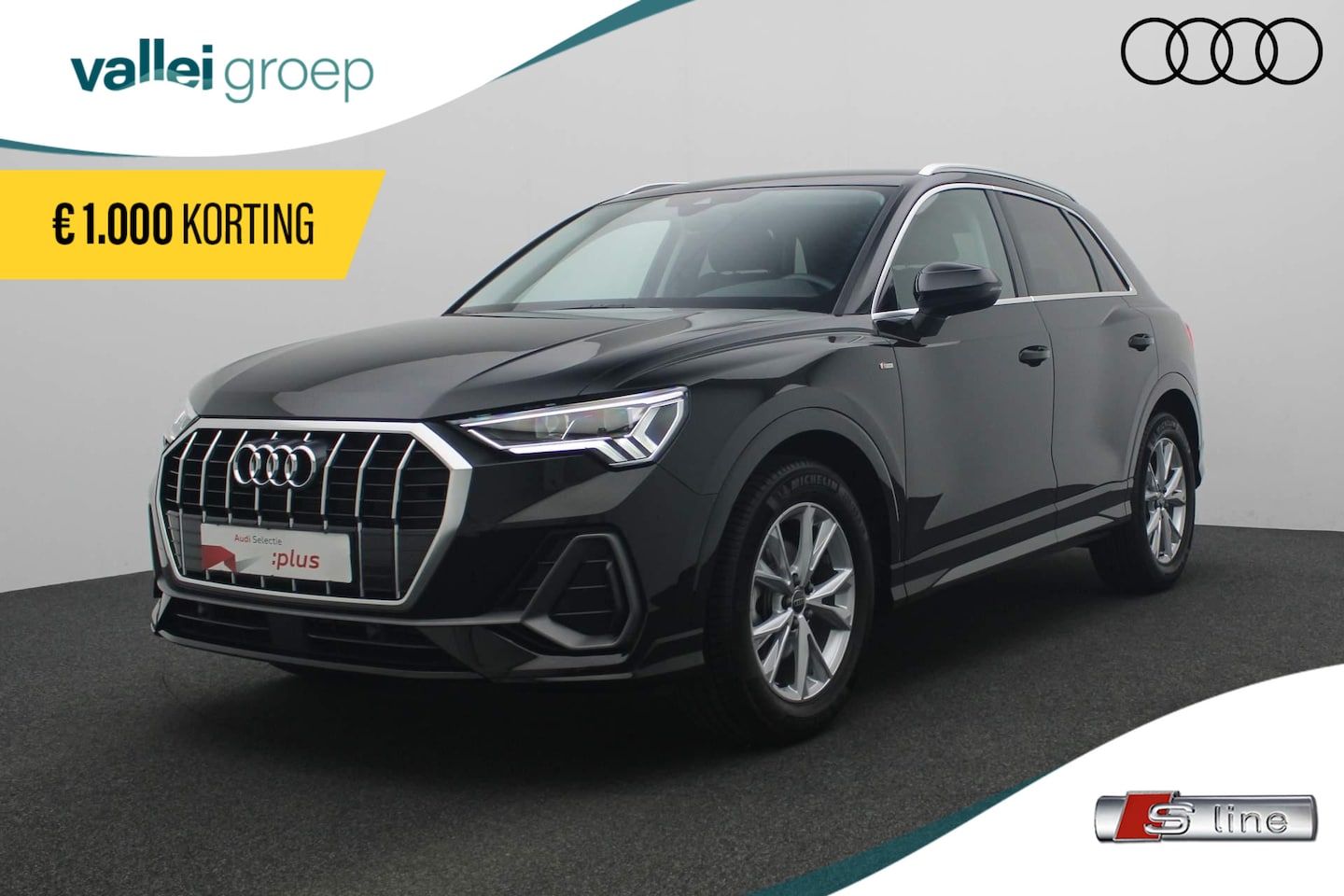 Audi Q3 - 35 TFSI 150PK S-tronic Advanced edition | S-Line ext. | Navi | Camera | Leder/alcantara | - AutoWereld.nl