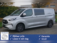 Ford Transit Custom - 300L 170PK DC Limited AUT MY2024 Navi, ACC, Trekhaak, 360° Cam, 17" LM, Elec. Schuifdeur N