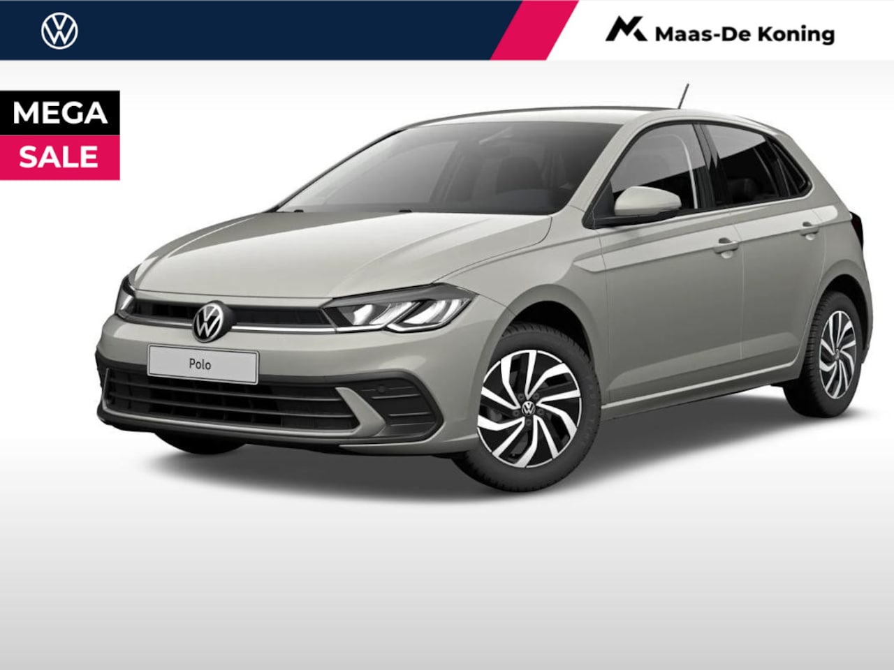 Volkswagen Polo - Life Edition 1.0 70 kW / 95 pk TSI Hatchback 5 ver · Airconditioning automatisch, 2-zone ( - AutoWereld.nl