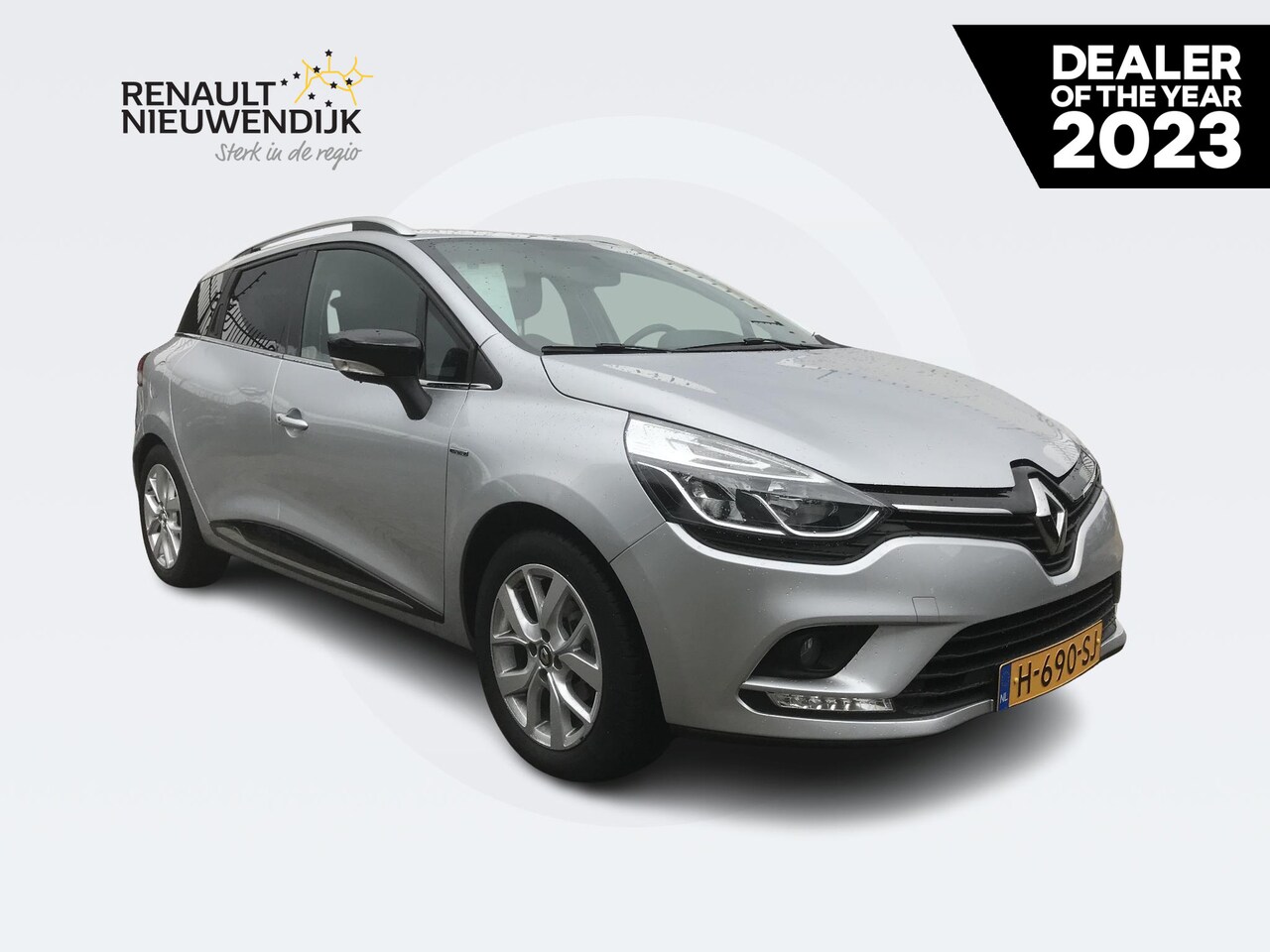 Renault Clio Estate - 0.9 TCe Limited APPLE CARPLAY & ANDROID / NAVIGATIE / PARKEERSENSOREN / BLUETOOTH / AIRCO - AutoWereld.nl