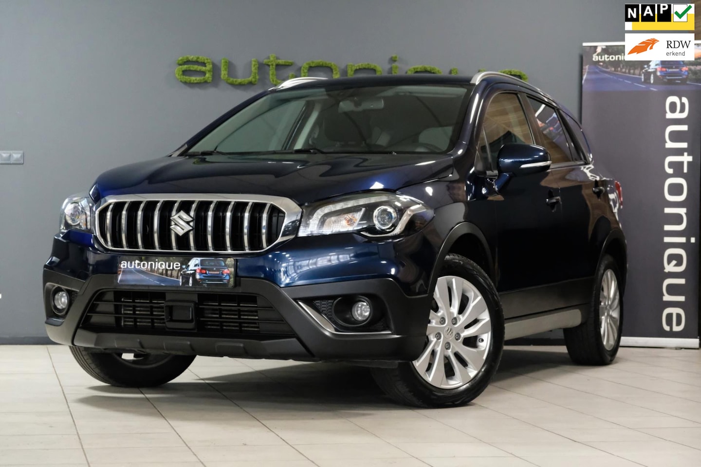 Suzuki S-Cross - 1.4 Boosterjet Select Smart Hybrid *Camera&Navigatie* 116dkm Suzuki Dealer Onderhouden - AutoWereld.nl