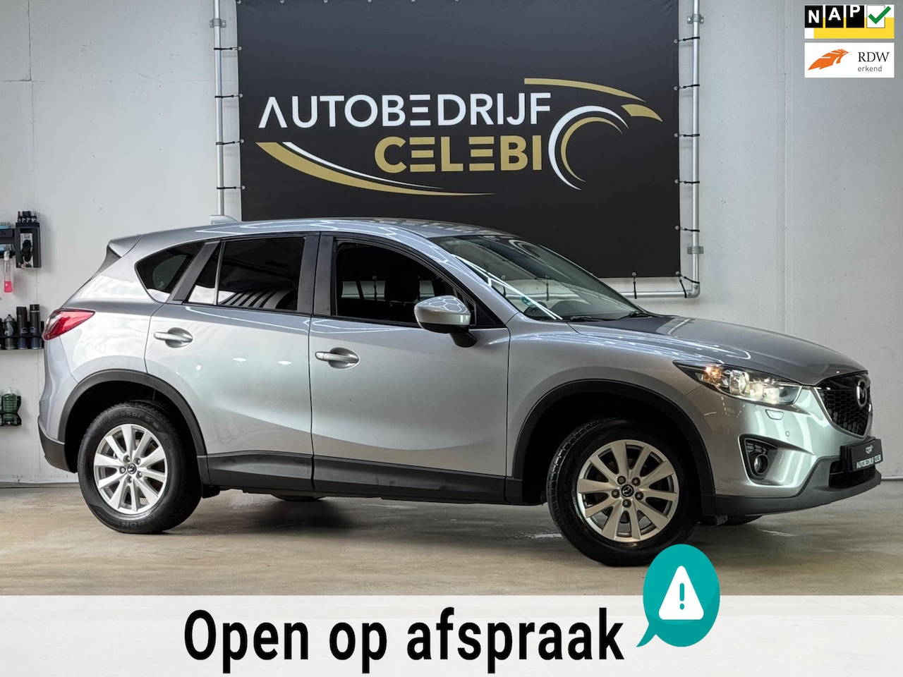 Mazda CX-5 - 2.0 Skylease+ 2WD 2014 GRIJS NAVI|CLIMA|CRUISE - AutoWereld.nl