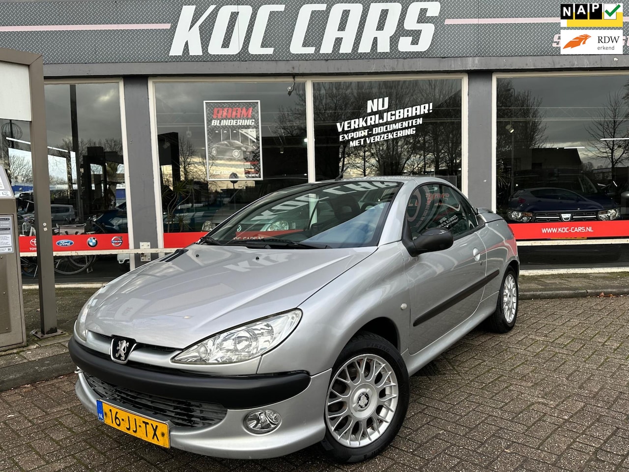 Peugeot 206 CC - 1.6-16V MET APK - AutoWereld.nl