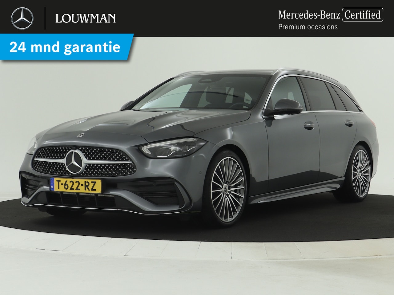 Mercedes-Benz C-klasse Estate - 180 AMG Line | AMG Styling | EASY PACK achterklep | Alarm | 19 Inch AMG Velgen | Ledkoplam - AutoWereld.nl