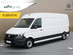 Volkswagen Crafter - 35 2.0 TDI 140PK Automaat L4H3 | 3-zits | Camera | Leer | Treeplanken | Airco | Apple Carp