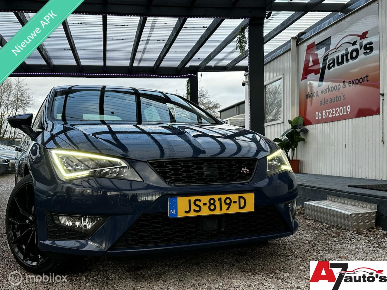 Seat Leon - 1.4 EcoTSI FR Nieuwe APK. Automaat - AutoWereld.nl