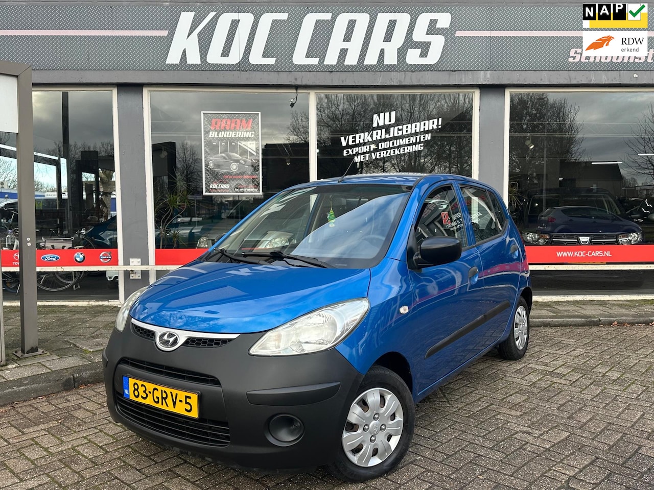 Hyundai i10 - 1.1 Pure MET NIEUWE APK - AutoWereld.nl