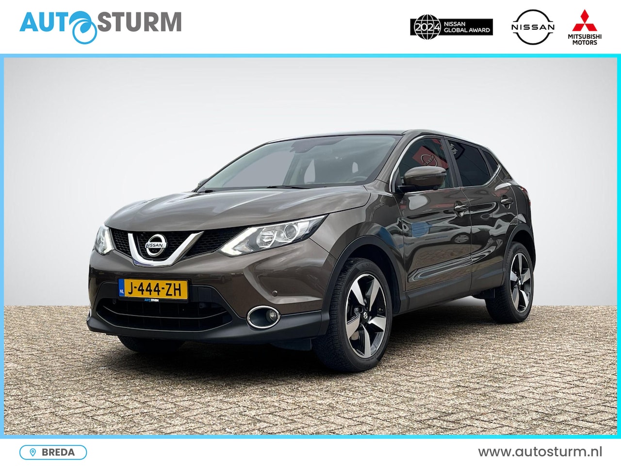 Nissan Qashqai - 1.2 N-Connecta | Navigatie | 360° Camera | Stoelverwarming | Keyless Entry | Cruise & Clim - AutoWereld.nl