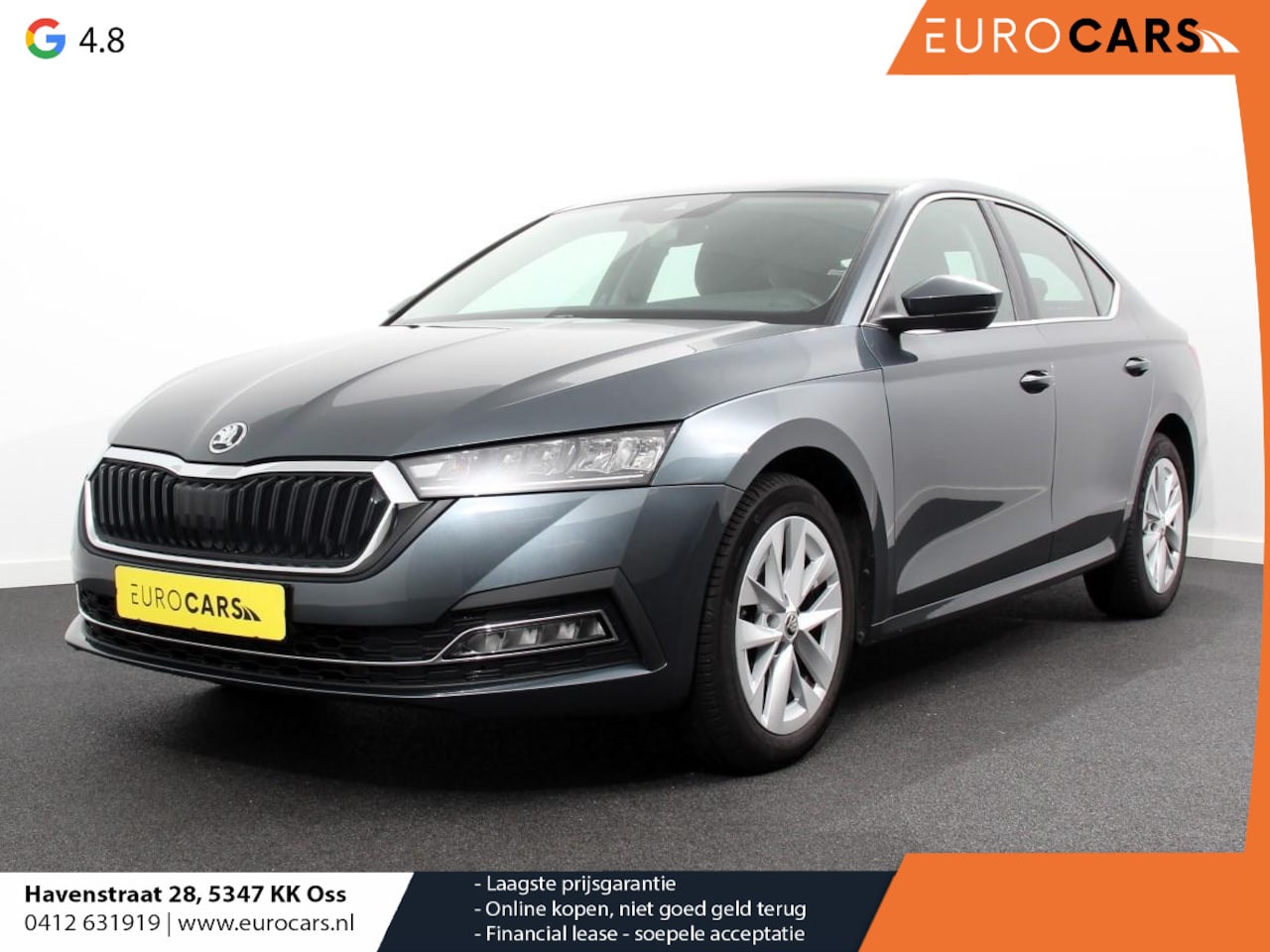 Skoda Octavia - 1.0 e-TSI 110pk DSG Style | Navigatie | Apple Carplay/Android Auto | Adaptive Cruise Contr - AutoWereld.nl