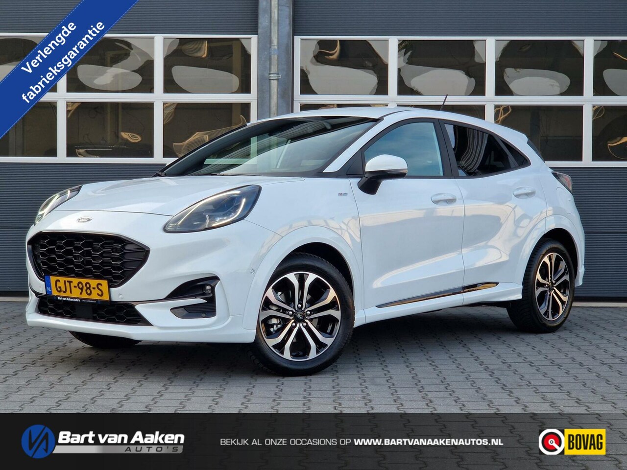 Ford Puma - 1.0 Hybrid ST-Line Keyless Adaptive Cruise Elektr. Achterklep Navigatie BLIS - AutoWereld.nl