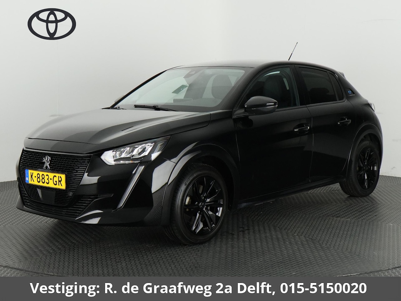 Peugeot e-208 - EV Allure Black Pack 50 kWh 300 km actieradius | Navigatie | Apple Carplay & AndroidAUTO | - AutoWereld.nl