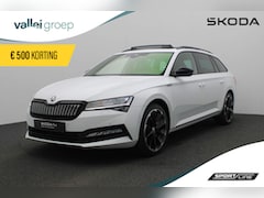 Skoda Superb Combi - 1.4 TSI 218PK DSG iV Sportline Business | Pano | Trekhaak | CANTON | 360 camera | Matrix L