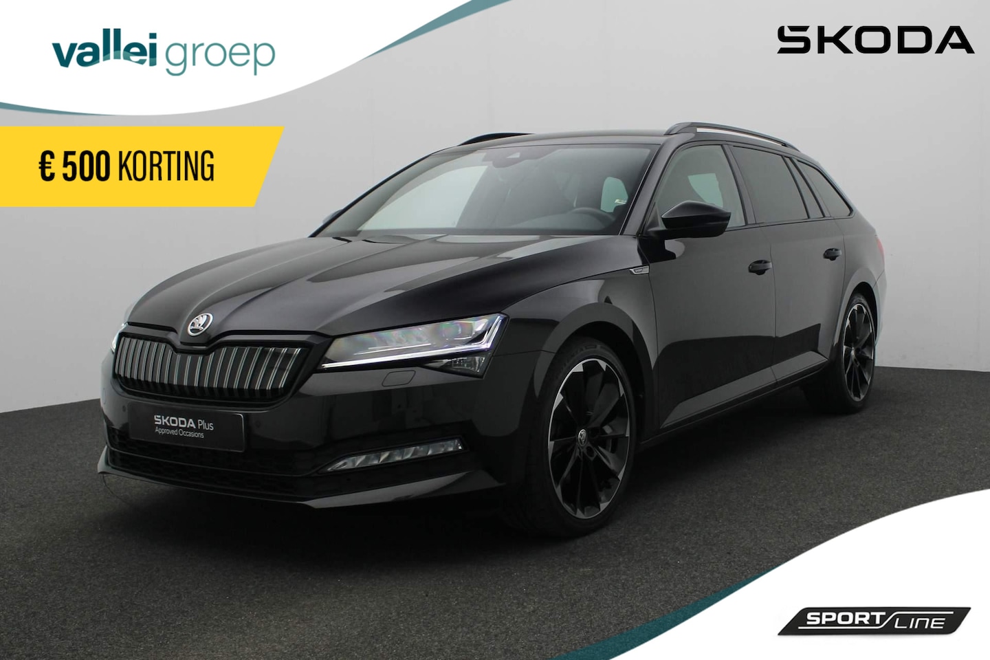 Skoda Superb Combi - 1.4 TSI 218PK DSG iV Sportline Business | Matrix LED | Keyless | Adaptief onderstel | 19 i - AutoWereld.nl