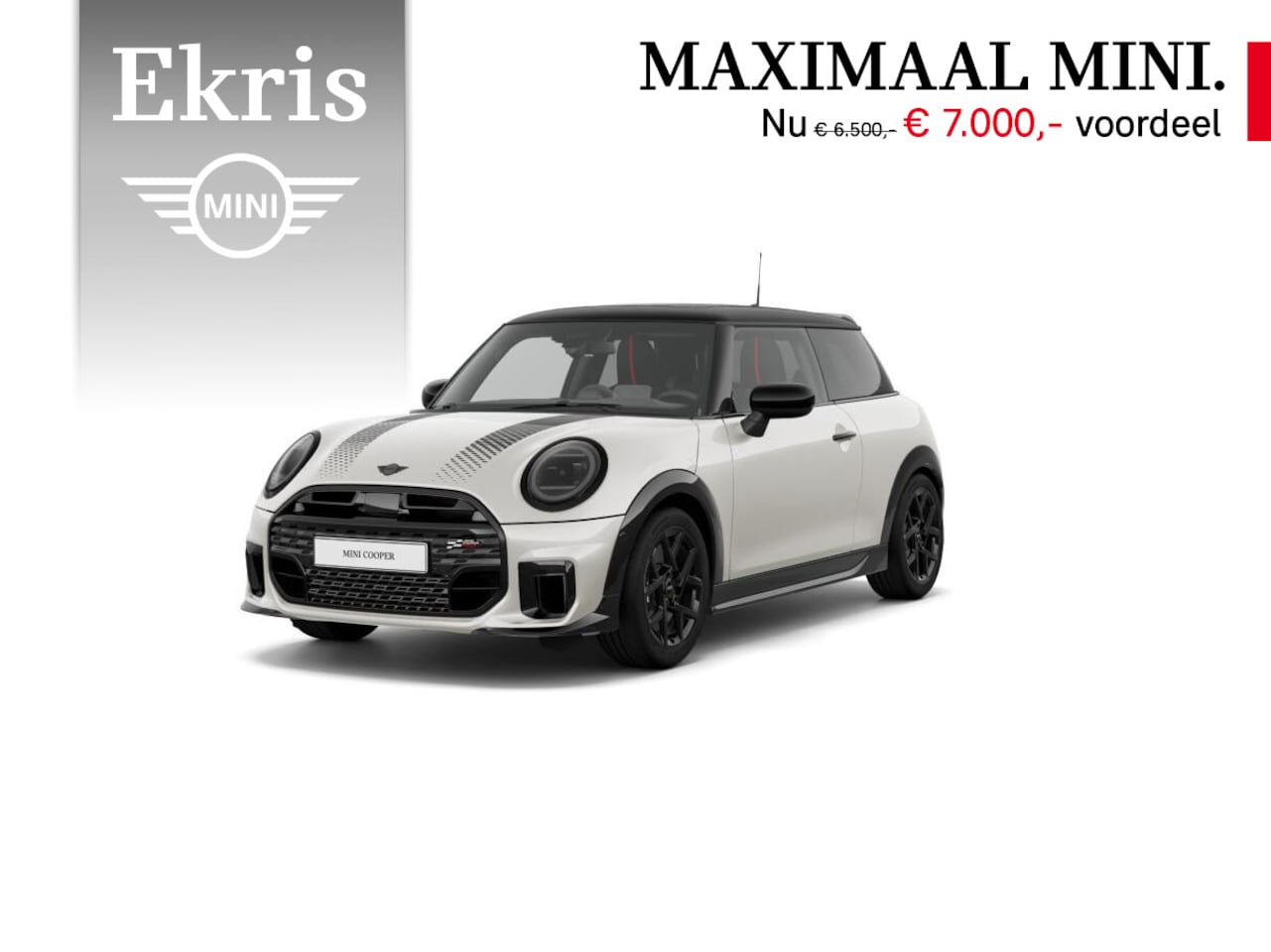 MINI Mini - 3-deurs C John Cooper Works Trim + Package M | Maximaal MINI - AutoWereld.nl