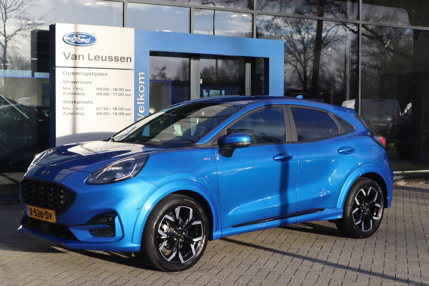 Ford Puma - 125PK HYBRID ST-LINE-X CRUISE CLIMA B&O WINTERPACK NAVI APPLE/ANDROID LM-VELGEN PARK-SENSO - AutoWereld.nl