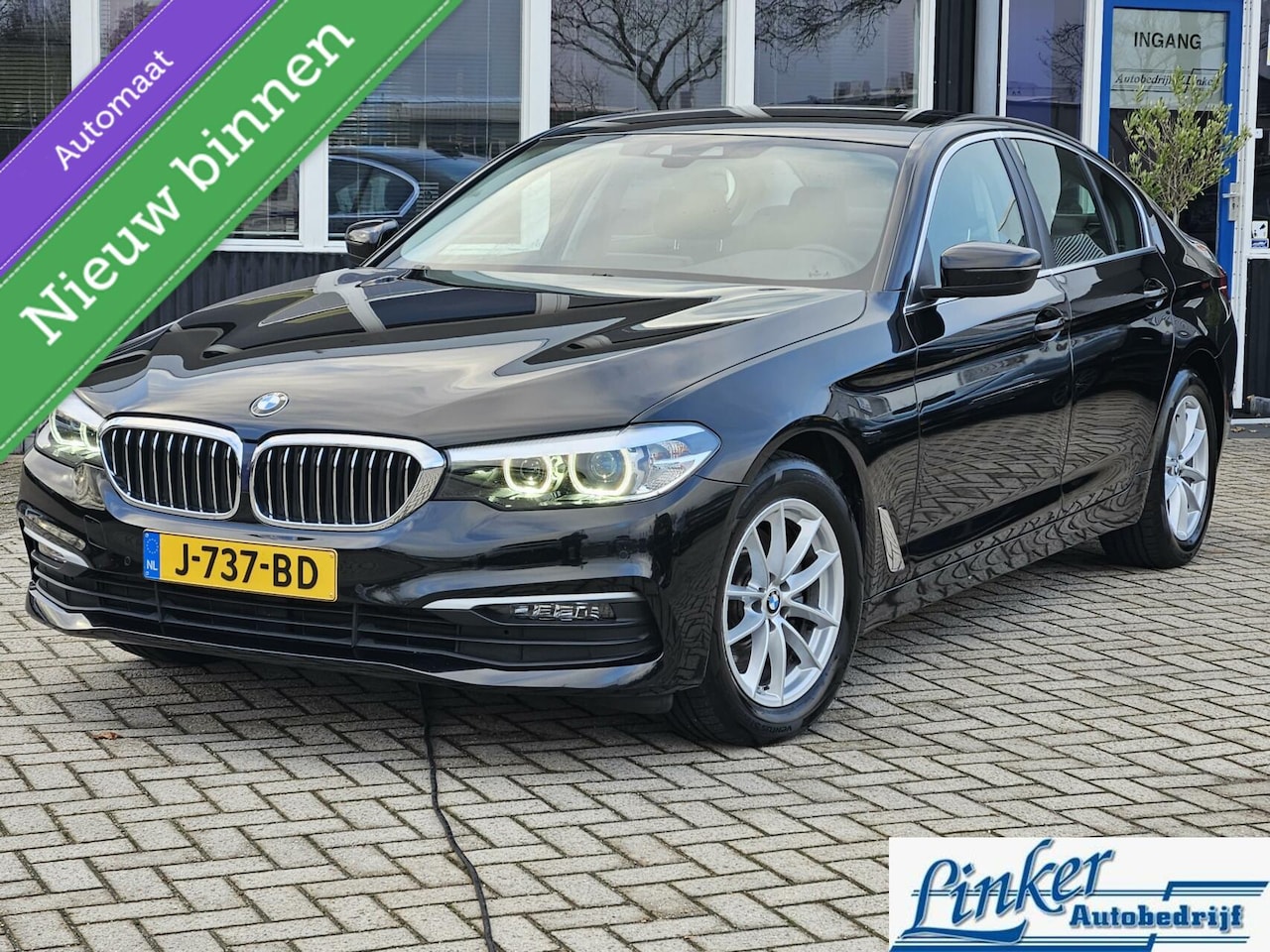 BMW 5-serie - 520i High Executive Edition AUTOMAAT NLAUTO 52000KM! - AutoWereld.nl