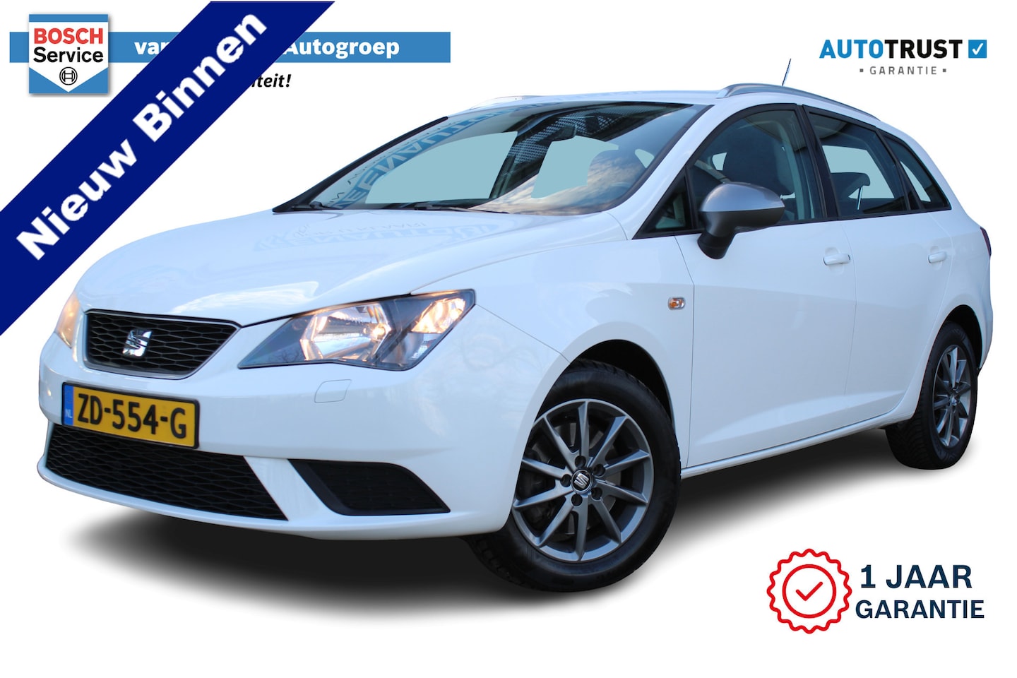 Seat Ibiza ST - 1.0 EcoTSI Style Connect | Incl. 12 maanden Garantie | Stoelverwarming | Cruise controle | - AutoWereld.nl