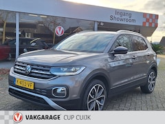 Volkswagen T-Cross - 1.0 TSI Style 110PK AUTOMATICHE AIRCO / HALF LEER/ RIJ ASSISTENT / CAMERA / NAVI / CRUISE