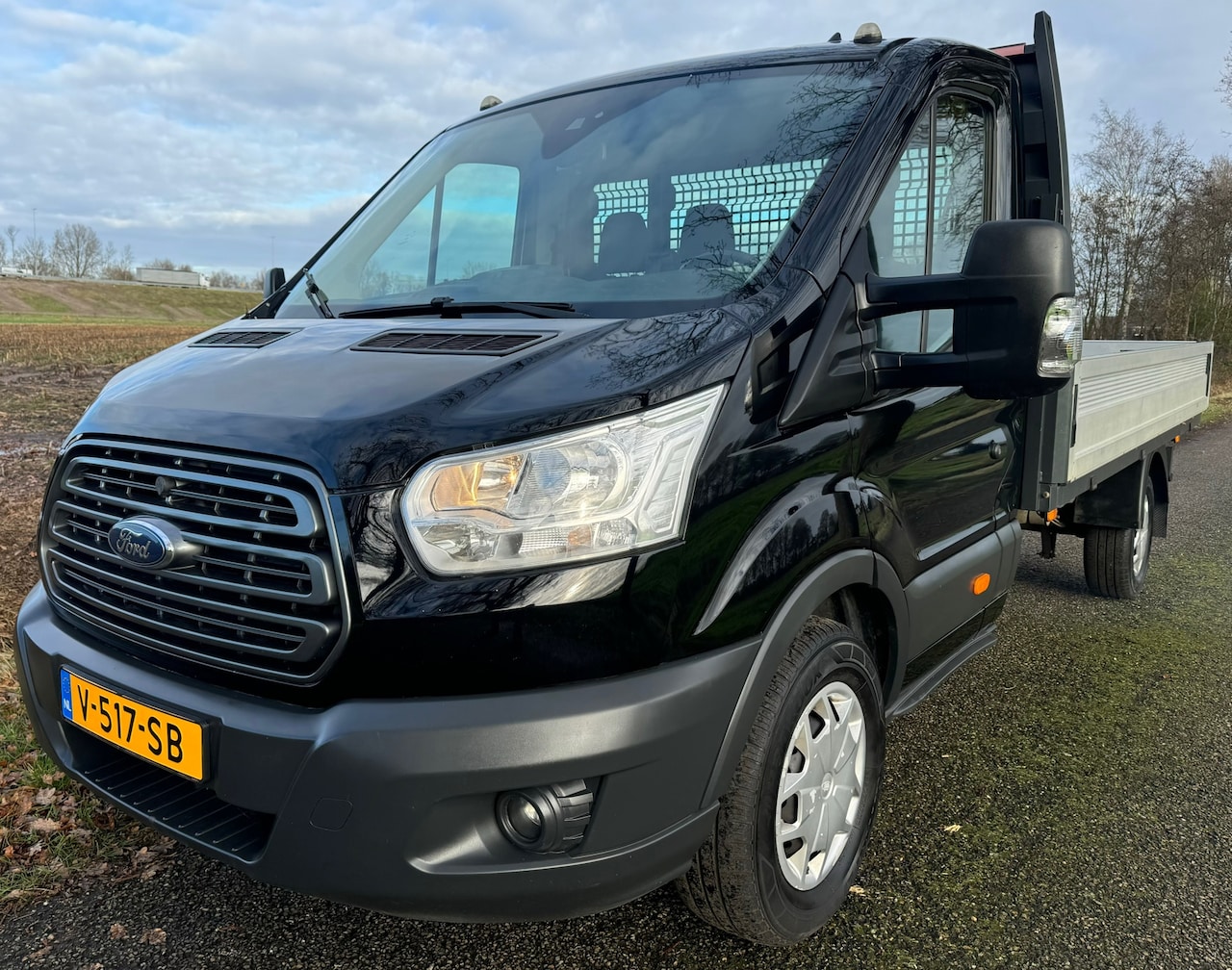 Ford Transit - 350 2.0 TDCI L3H1 Trend 2018 OPEN LAADBAK NAP AIRCO CRUISE - AutoWereld.nl