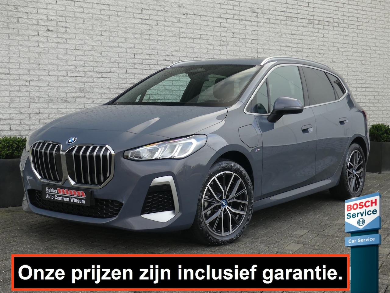 BMW 2-serie Active Tourer - Tour. 225E XDRIVE M-SPORT 245PK LEER/PAN.DAK/TREKHAAK/CAMERA/STOELVERW. - AutoWereld.nl