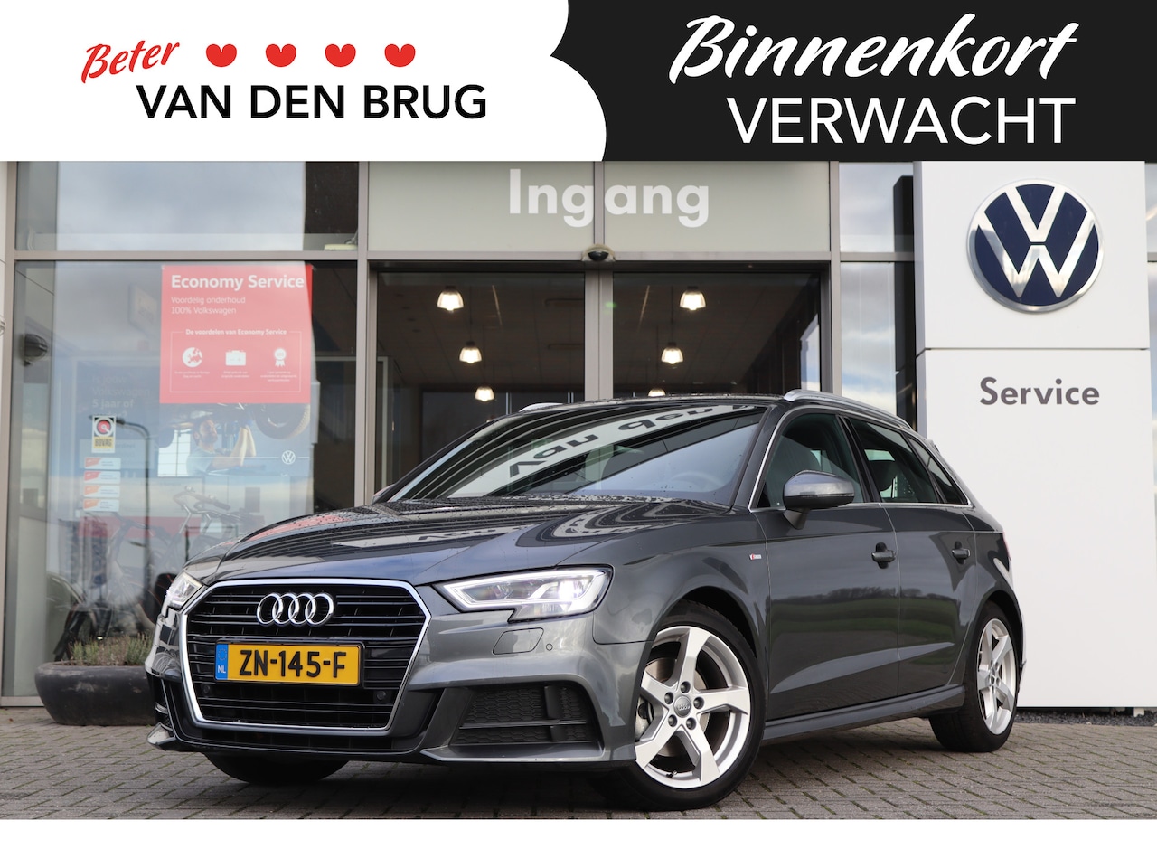 Audi A3 Sportback - 30 TFSI 115 pk Advance Sport | Navigatie | Climatronic | Cruise | Camera | LED | Stoelverw - AutoWereld.nl