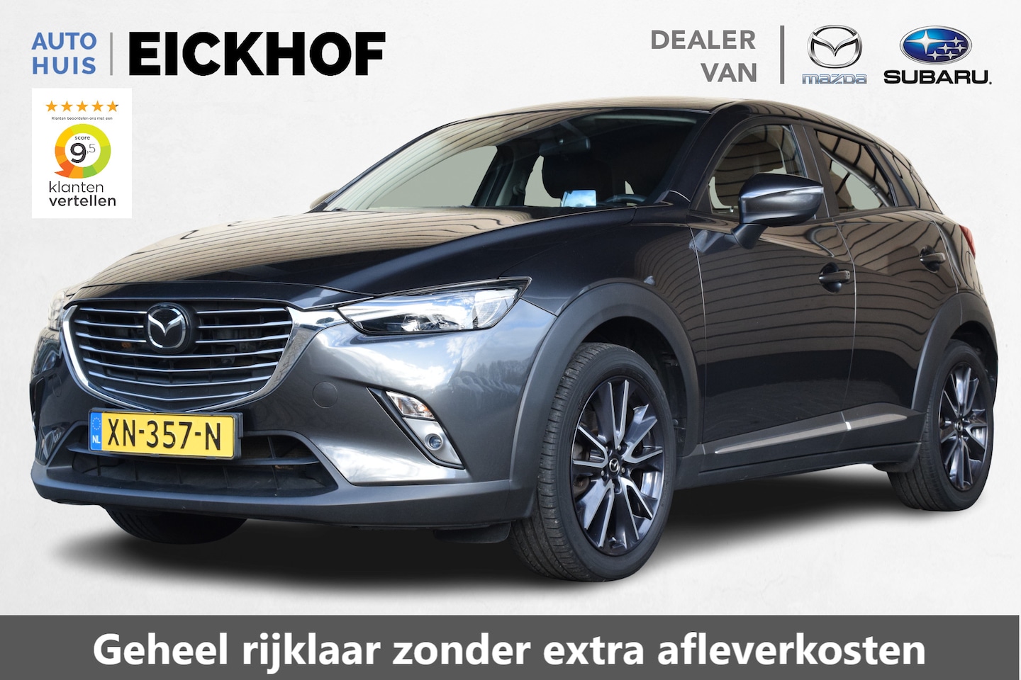 Mazda CX-3 - 2.0 SkyActiv-G 120 GT-M - Trekhaak - Dealer onderhouden - AutoWereld.nl