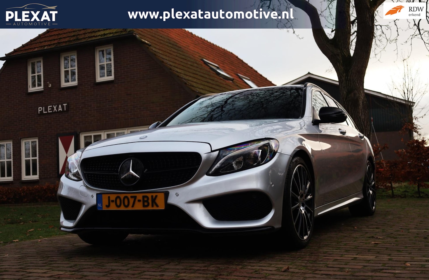 Mercedes-Benz C-klasse Estate - 250 Edition 1 Aut. | AMG-Pakket | C63S Uitgevoerd | Panorama | Luxe Leder | Dodehoekbewaki - AutoWereld.nl