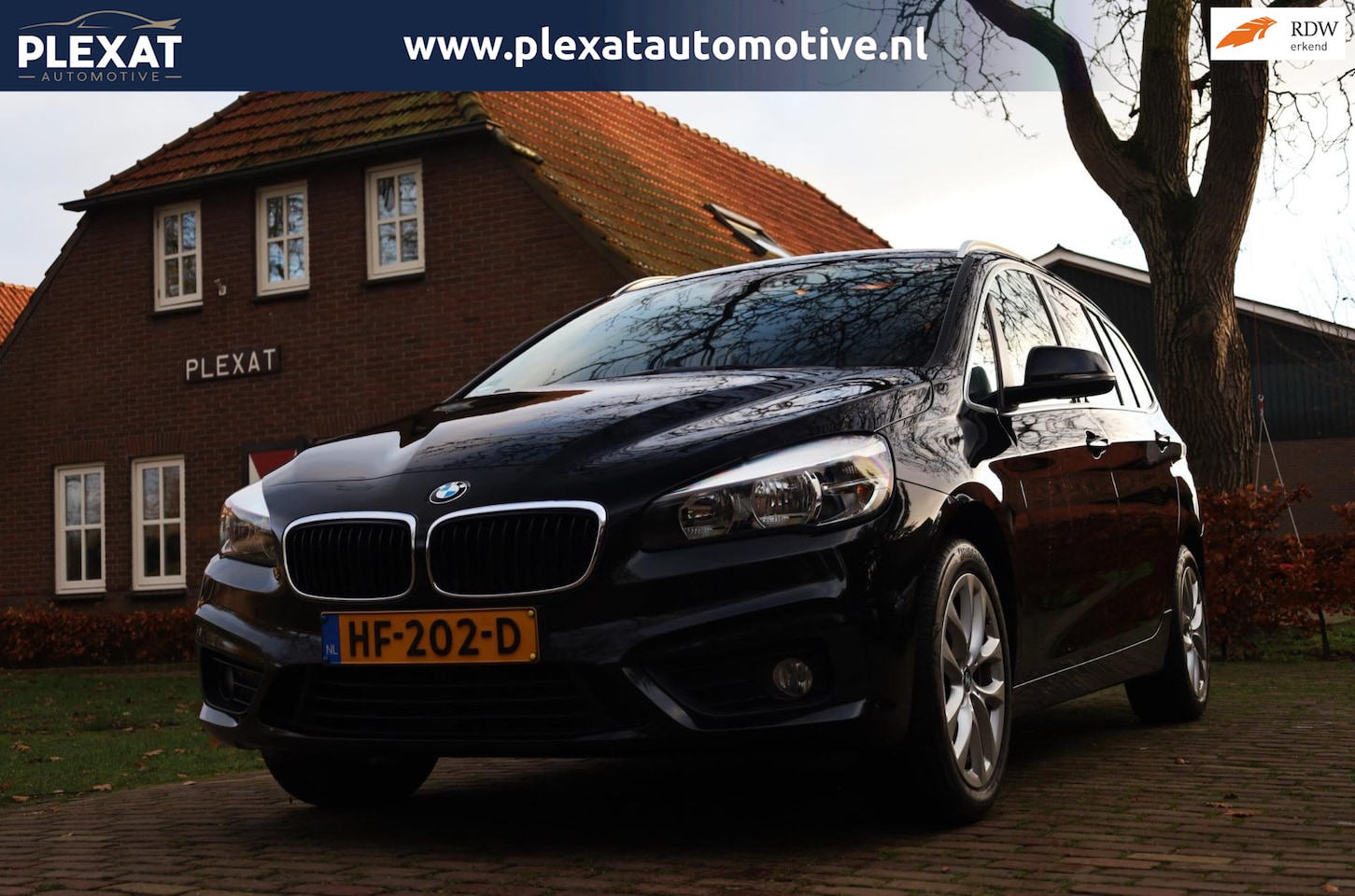 BMW 2-serie Gran Tourer - 220i Essential Aut. | Sportstoelen | Volledige Historie | Led | Trekhaak | PDC | Navigatie - AutoWereld.nl