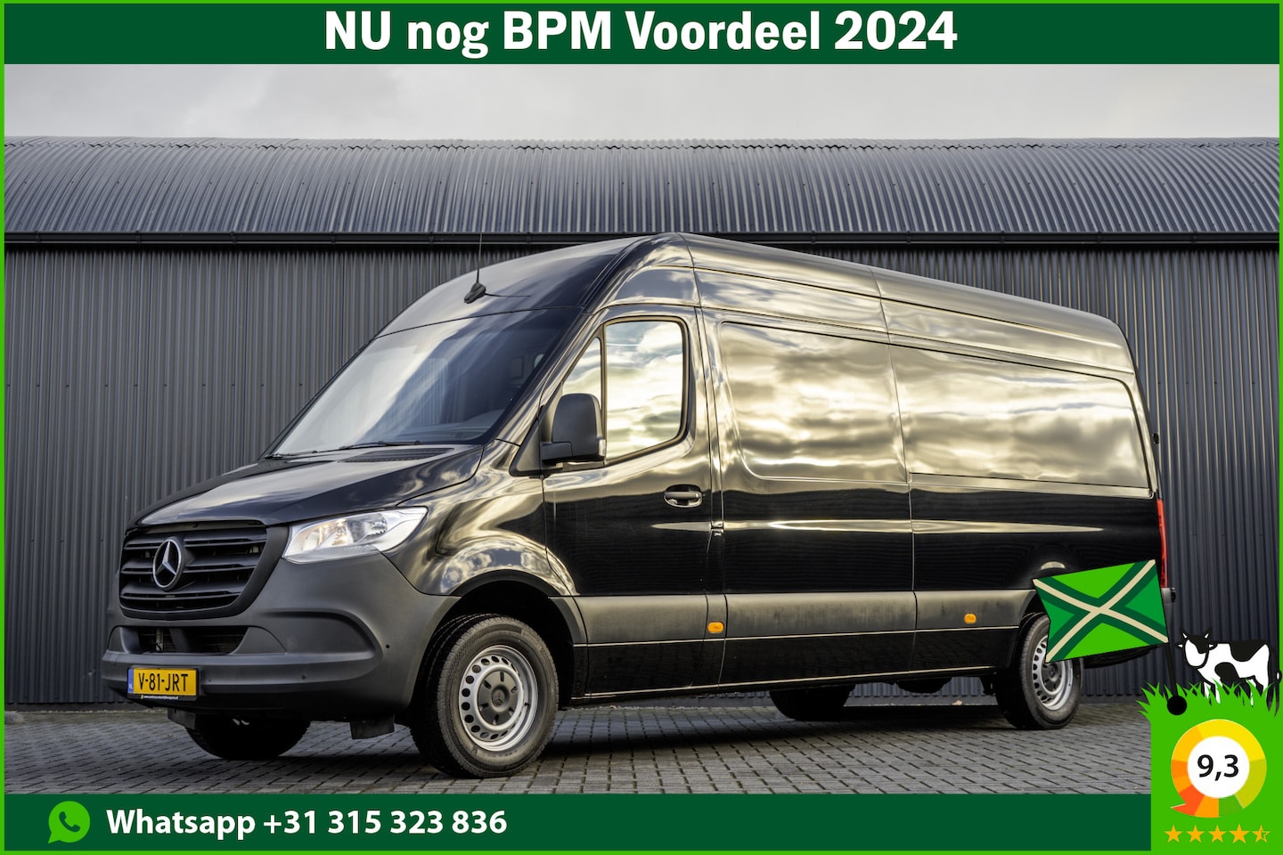 Mercedes-Benz Sprinter - 317CDI L3H2 | Automaat | 170 PK | Mbux | Cruise | Climate | Camera | PDC - AutoWereld.nl