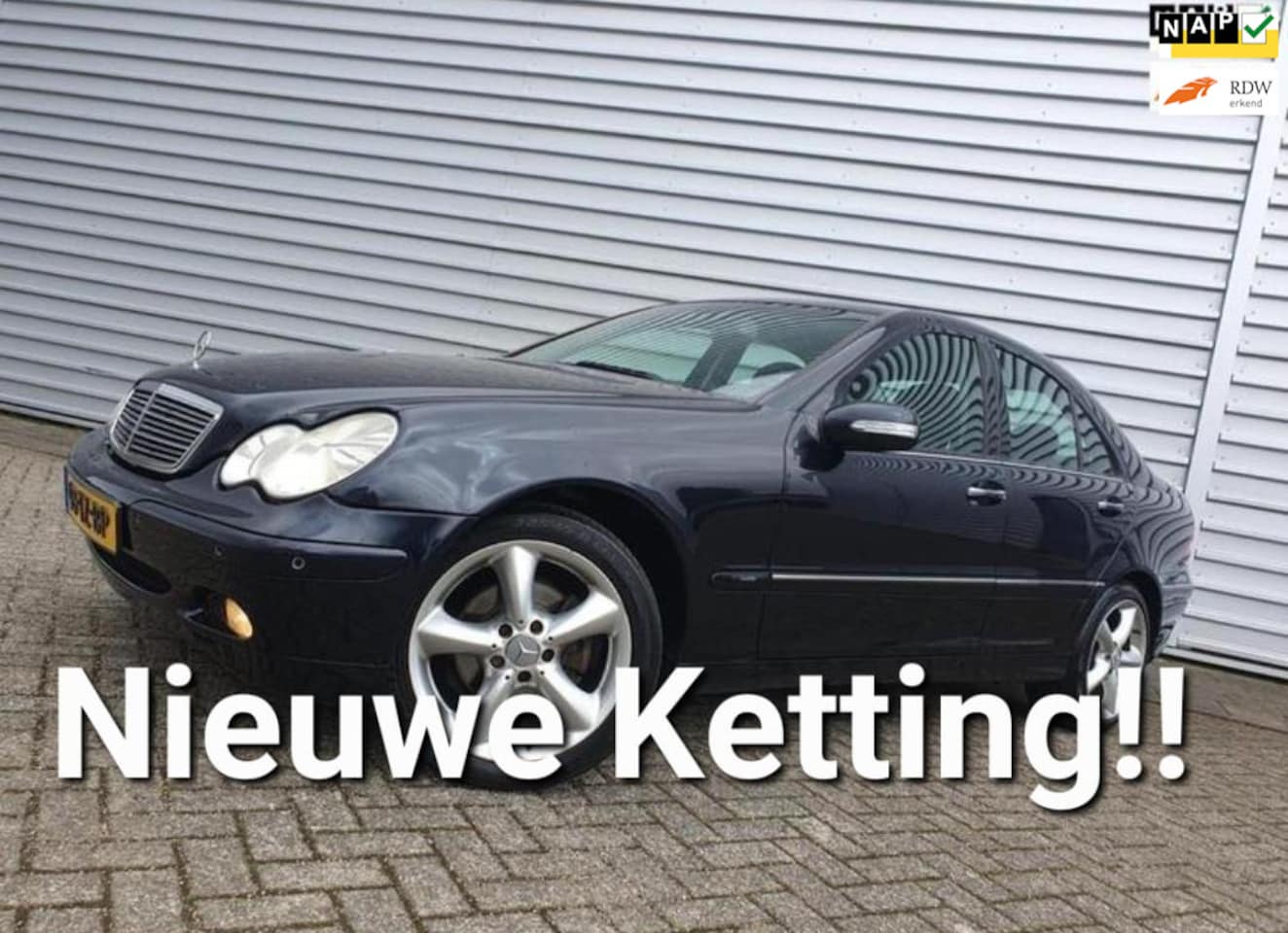 Mercedes-Benz C-klasse - 180 K. Sport Automaat.. NW Ketting!! - AutoWereld.nl