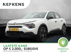 Citroën Ë-C4 - EV 50 kWh You 136pk Automaat | Navigatie Via AppleCarPlay/AndroidAuto | Climate Control |