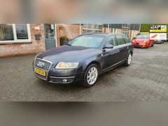 Audi A6 Avant - 2.4 Pro Line vol leer airco stoel verwarming dvd schermen in hoofdsteunen automaat rijd pe