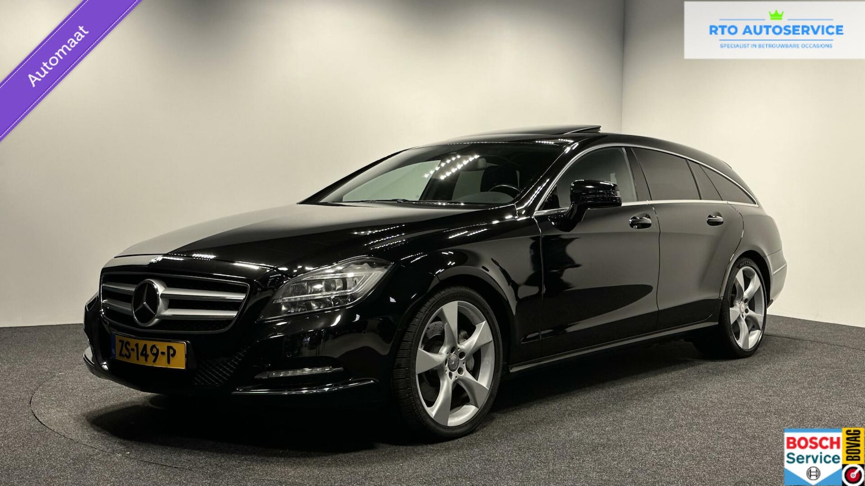 Mercedes-Benz CLS-klasse Shooting Brake - 350 LEER SCHUIF/KANTELDAK - AutoWereld.nl