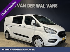 Ford Transit Custom - 2.0 TDCI 130pk L2H1 Dubbele cabine Euro6 Airco | 6-Zits | Navigatie | 2800kg Trekhaak Came