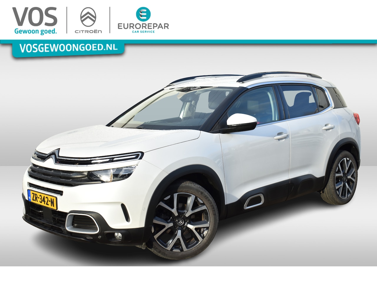 Citroën C5 Aircross - PureTech 130 Feel Navi | Airco | Keyless | Trekhaak | -- - AutoWereld.nl